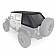Smittybilt Soft Top - Black Fastback Top Fabric - 9083135K