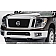 T-Rex Truck Products Grille Insert - Mesh Rectangular Black Powder Coated Steel - 6717851BR