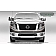 T-Rex Truck Products Grille Insert - Mesh Rectangular Black Powder Coated Steel - 6717851BR