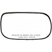 Help! By Dorman Exterior Mirror Glass Rectangular Power Single - 56389