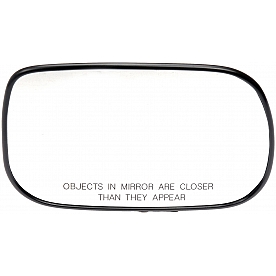 Help! By Dorman Exterior Mirror Glass Rectangular Power Single - 56389