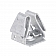 Omix-Ada License Plate Mounting Hardware Single - 1123312