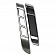 Lokar Performance Interior Door Handle - Silver Polished Aluminum One Pair - GSE2156