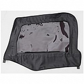 Smittybilt Door - Soft Upper Half Black Denim Single - 8971501