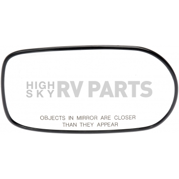 Help! By Dorman Exterior Mirror Glass Rectangular Power Single - 56607