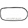 Help! By Dorman Exterior Mirror Glass Rectangular Power Single - 56607