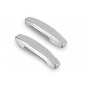 Lokar Performance Exterior Door Handle - Silver Polished Aluminum Set Of 2 - GSE2163