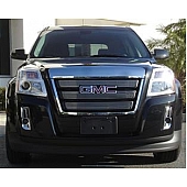 T-Rex Truck Products Grille Insert - Horizontal Bar Trapezoid Polished Aluminum - 21154