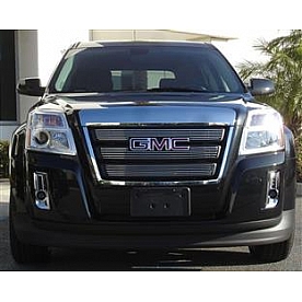 T-Rex Truck Products Grille Insert - Horizontal Bar Trapezoid Polished Aluminum - 21154