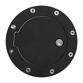 Pilot Automotive Fuel Door - Aluminum Round - BBS1222CK