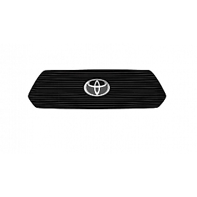 T-Rex Truck Products Grille Insert - Horizontal Bar Hexagonal Black Powder Coated Aluminum - 20950B