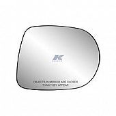 K-Source Exterior Mirror Glass Oval Power Single - 30267