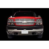 Putco Grille Insert - Polished Aluminum Rectangular - 91148