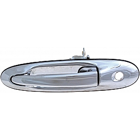 Help! By Dorman Exterior Door Handle - Plastic Silver Single - 83291