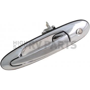 Help! By Dorman Exterior Door Handle - Plastic Silver Single - 83291-2