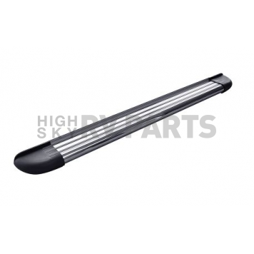 Romik USA Running Board Silver Aluminum Stationary - 22012418