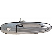Help! By Dorman Exterior Door Handle - Plastic Silver Single - 83292