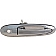 Help! By Dorman Exterior Door Handle - Plastic Silver Single - 83292