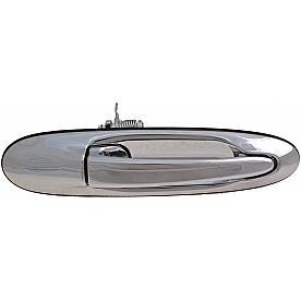 Help! By Dorman Exterior Door Handle - Plastic Silver Single - 83294