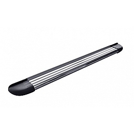 Romik USA Running Board Polished Aluminum Stationary - 22014418
