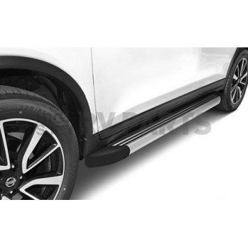 Romik USA Running Board Polished Aluminum Stationary - 22014418-1