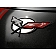 American Car Craft Emblem Trim - Stainless Steel Silver Round Polished - 031026