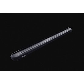 Romik USA Running Board Black Anodized Aluminum Stationary - 22014419