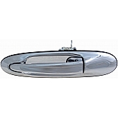 Help! By Dorman Exterior Door Handle - Plastic Silver Single - 83295