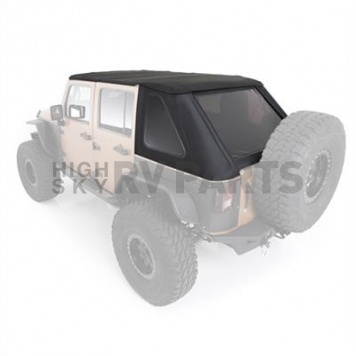 Smittybilt Soft Top - Black Fastback Top Fabric - 9087135K