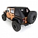 Smittybilt Soft Top - Black Fastback Top Fabric - 9087135K