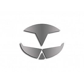 American Car Craft Emblem Trim - Stainless Steel American Car Craft Emblem - 032036