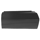 Harwood Fiberglass Door Hard Full Fiberglass Black Single - 10061