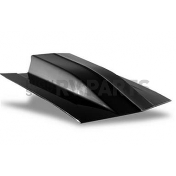 Harwood Fiberglass Hood - Cowl Induction Bare Fiberglass Black - B10106