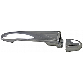 Help! By Dorman Exterior Door Handle - Plastic Silver Single - 82424