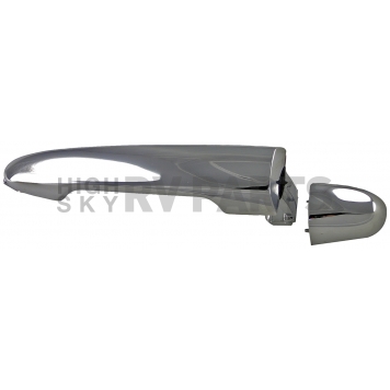 Help! By Dorman Exterior Door Handle - Plastic Silver Single - 82424