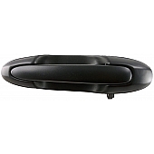 Help! By Dorman Exterior Door Handle - Plastic Black Single - 82437