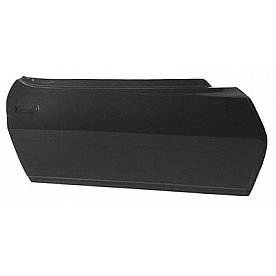 Harwood Fiberglass Door Hard Full Fiberglass Black Single - 11011
