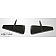 Extreme Dimensions Fender Scoop - Black Polyurethane Bare Set Of 2 - 105803