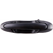 Help! By Dorman Exterior Door Handle - Plastic Black Single - 82441