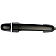 Help! By Dorman Exterior Door Handle - Plastic Black Single - 80697