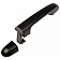 Help! By Dorman Exterior Door Handle - Plastic Black Single - 80697