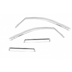 Putco Rainguard - Chrome Plated Plastic Set Of 4 - 480229