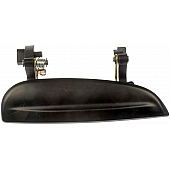 Help! By Dorman Exterior Door Handle - Plastic Black Single - 80738