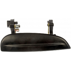 Help! By Dorman Exterior Door Handle - Plastic Black Single - 80738