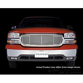 Putco Grille Insert - Polished Aluminum Rectangular - 92119