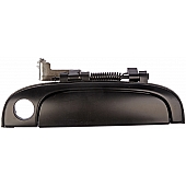 Help! By Dorman Exterior Door Handle - Plastic Black Single - 80740