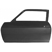Harwood Fiberglass Door Hard Full Fiberglass Black Single - 15010