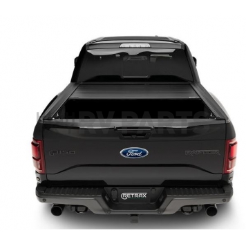 Retrax Tonneau Cover Hard Power Retractable Black Matte Powder Coated Aluminum - 90336-2