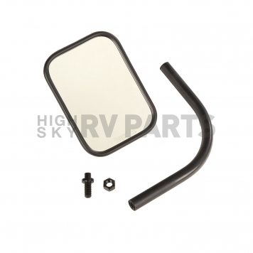 Rugged Ridge Exterior Mirror Manual Square Single - 1102524