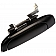 Help! By Dorman Exterior Door Handle - Plastic Black Single - 80743